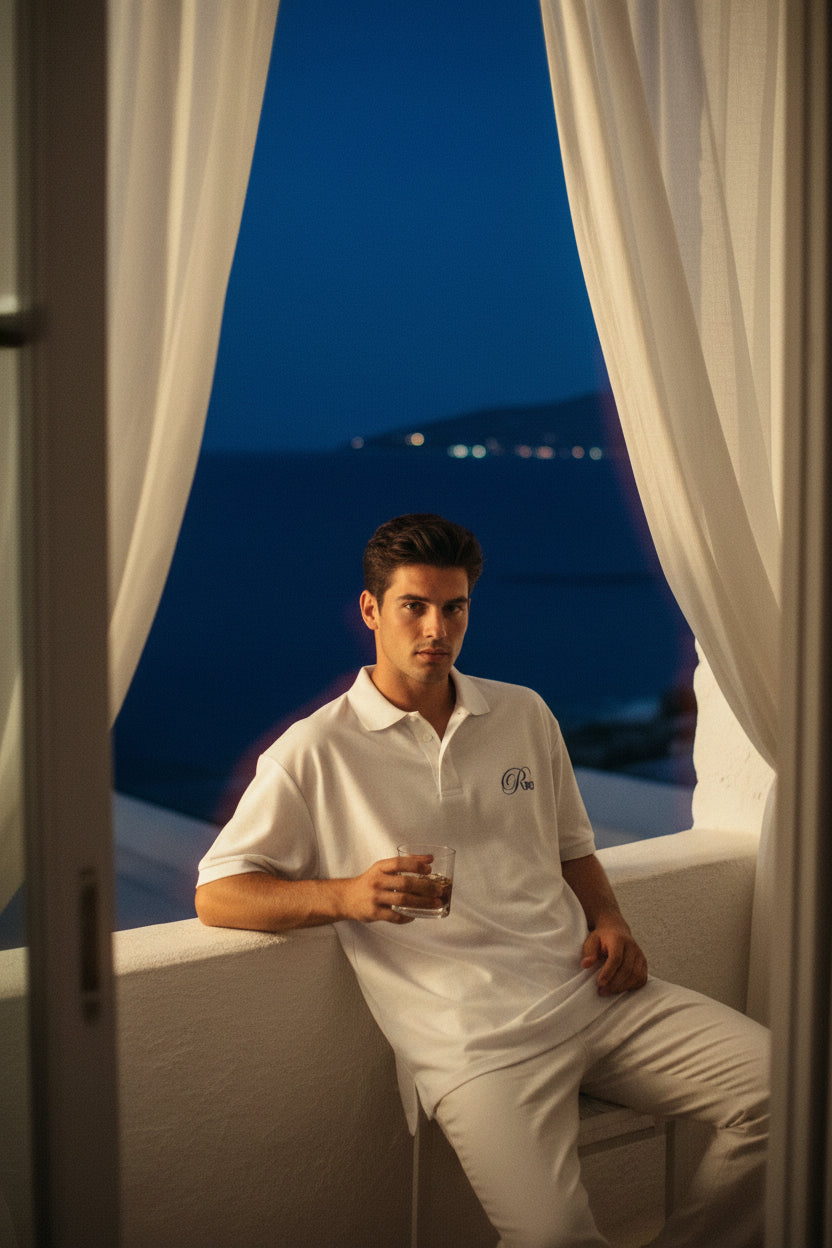 SALT AIR — WHITE POLO